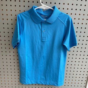 Lands' End School Uniform Boys Short Sleeve Rapid Dry Polo Shirt, NWT